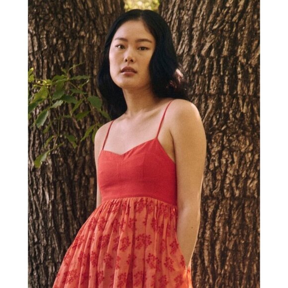 💕THE GREAT.💕 The Camelia Dress ~ Begonia Size 2 = Medium NWT - Picture 5 of 16